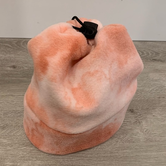 Handmade Peach Fleece Hat NWT - Picture 2 of 8
